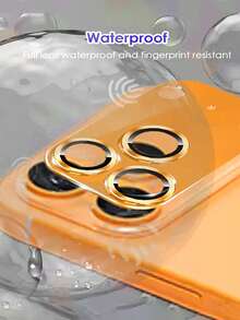 1-Pack Metal Camera Lens Protective Film For IPhone 17 Pro Max/17 Pro, Ultra-High Definition, Waterproof And Anti-Fingerprint, Easy To Install, Full Coverage Lens Protective Film, Compatible With IPhone 17 Pro Max/17 Pro Camera Protection Essential, Camera Lens Protective Film, Mobile Phone Camera Protection, Slim Mobile Phone Accessories,