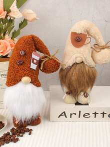 2 Stück/1 Stück 26cm Kaffeeständer ohne Verzierungen mit Tassenschleife Design, geeignet für Heim Dekoration Schreibtisch Fenster Mitte Dekoration, Party Festival Szene Dekoration, Geburtstags Souvenirs, Heim Dekoration echte Feiertags Dekorationen Weihnachtsdekorationen Zimmer Deko Weihnachten Winter