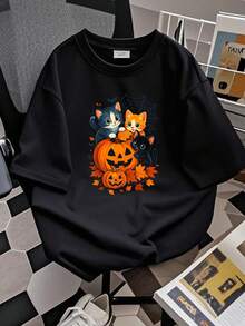 Women T-Shirts - 黑色 - 查看 2