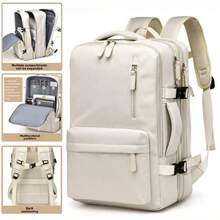 1 Piece Of Nylon Fabric Large Capacity Backpack With Dry And Wet Separation, Suitable For Travel And Short Distance Business Trips