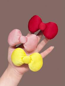 3 chiếc kẹp tóc nơ xinh xắn có đệm dành cho nữ, kẹp tóc nơ ngọt ngào cho bé gái, kẹp tóc mái đa năng, phụ kiện tóc nơ đơn giản phù hợp cho sử dụng hàng ngày, chụp ảnh, kẹp càng cua, kẹp tóc, kẹp tóc cài, kẹp tóc hình cá sấu, trang phục mùa đông cho nữ, nơ, phụ kiện đội đầu, ghim cài tóc - Nhiều màu - Xem 12