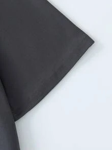 1 Stück Jungen Cooles Spiel Muster Kurzarm T-Shirt, hautfreundlich, Sommer Mode Outfit