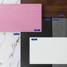 32 Inch Small Computer Desk With 2 Drawers Bedroom Study Writing Home Office Table Small Spaces Black - White - View 5