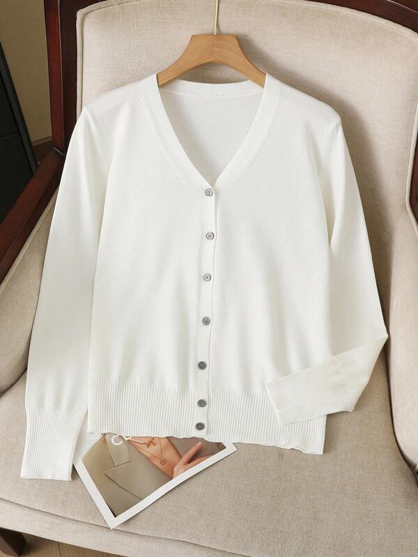 GIGOGOU 春秋女式针织开衫、长袖上衣