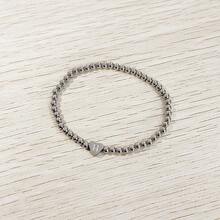 New Classic A-Z Heart Initial Bracelet Women Handmade Bead Bracelet For Women Jewelry Gift