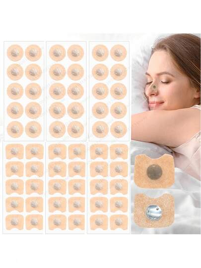 90片装鼻呼吸贴 呼吸扩张贴 吸氧呼吸贴 鼻贴补充装 鼻贴配件