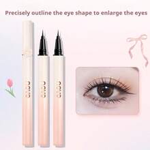 NOVO Waterproof, Smudge-Proof, Ultra-Fine Tip Liquid Eyeliner Pen, Long-Lasting, Suitable For Beginners, Vivid Color, Eyeliner & Lower Lash/Eyebrow Pencil