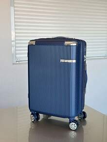 10kg Carry-On Luggage With 360° Wheels Travel Hand Luggage - Màu xanh lam - Xem 3