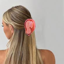 这款个性化骷髅头发夹，搭配新颖的肺、子宫和胃造型发爪，是送给医学爱好者和医疗创业者的最佳礼物。母亲节装饰发夹，秋季发饰，时尚发夹，优雅发卡，适合冬季度假装扮，夏季海滩风情。 - 彩色 - 查看 3