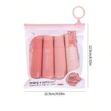 4pcs/Set Double Sided Adhesive Tape Roller, Swivel Telescopic Head, Adult Scrapbooking Supplies, Scrapbook Photo Tape For Scrapbooking, Handbooking, Card Scrapbooking Journals And Crafts Back To School