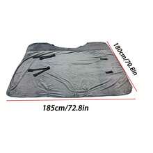 1PC Winter Warm Horse Jacket Soft Horse Jacket Thickened Mosquito Repellent Horse Clothes Blanket Comfortable Flannel Horse Protective Clothes - Multicolor - View 4
