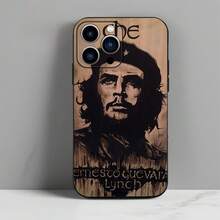 La funda de teléfono negra de TPU con temática de dibujos animados de Guevara está diseñada para iPhones, ofreciendo una excelente resistencia a los golpes y una durabilidad mejorada para la tranquilidad, compatible con iPhone 11/12/13/14/15/16 Pro. - Mezcla de colores - Ver 3