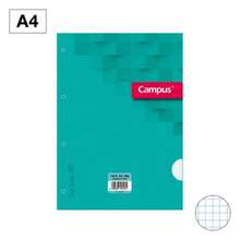 campus Quaderni - 100 + 20 fogli griglia turchese da 4 mm - Visualizzare 1