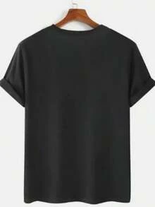 Camiseta UNISSEX Católica A Cruz Sagrada Seja Minha Luz 100% Algodão - PREMIUM - Preto - Visão 2