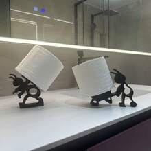 Simple And Practical Paper Towel Holder - Cute Modern Ant Shape, Lively Animal Image Design. This Elegant Toilet Paper Holder Adds Humor And Style To The Bathroom Space, Suitable For Home Decoration, Office Restroom Or Any Washing Area. An Ideal Creative Gift Choice For The Home Bathroom