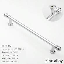 High End Door Handles, Wardrobe Door Handles, Zinc Alloy Door Handles, Drawer Door Handles, And Single Hole Handles Can Be Freely Matched