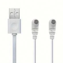 1 Piece Of 5mm-6mm Magnetic USB Interface DC Charging Cable With A 2.7-Foot Oval Base Replacement Charging Cable - White - View 13