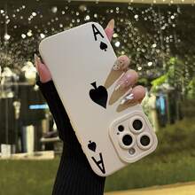 Funda de teléfono de alta gama con patrón Blade Ace y animación impresa en UV, funda de protección creativa personalizada elegante y sencilla, a prueba de golpes y resistente a caídas, resistente a las manchas y duradera, adecuada para  17/17 Pro/17 Pro Max/17 Air/ 16/16 Pro/16 Pro Max/16 Plus/ 15/15 Pro Max/15 Pro/15 Plus/ 14/14 Pro/14 Plus/14 Pro Max/ 13/13 Pro/13 Pro Max/12/12 Pro/12 Pro Max/11/11 Pro/11 Pro Max/XR/X/XS/XS Max. Es el regalo de cumpleaños perfecto para novias, novios, esposos, esposas, amigos o para uno mismo, innovador y a la moda, adecuado tanto para hombres como para mujeres.Mini protección de 360 grados - el mejor regalo de cumpleaños para niños - Blanco 1950 - Ver 6