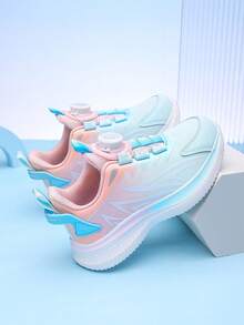 Calçados infantis, calçados esportivos infantis para meninos e meninas, calçados esportivos casuais de malha respirável, calçados infantis com amortecimento macio e protetor de alta qualidade