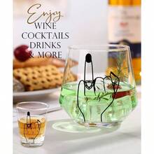 Engagement Gifts Couple, Ring Finger WineWhiskey Glass Set, Bride And Groom Just Married, Mr And Mrs Newlyweds Bridal Shower, Wedding Gifts Couples 2025 - Bộ ngón tay - Xem 3