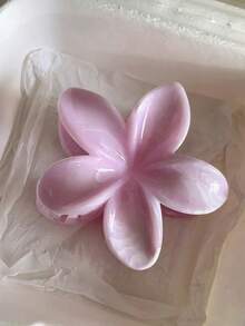 2 件亚克力渐变大花朵设计发夹，简约优雅发髻夹，精致女士发饰，适合日常佩戴和度假发夹发夹发夹发夹秋冬爪夹 - 彩色 - 查看 9