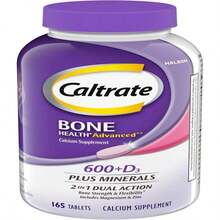 Caltrate 600 Plus D3 Plus Minerals Calcium And Vitamin D Supplement Tablets, Bone Health And Mineral Supplement For Adults - 165 Count - Tên hương vịE - Xem 1