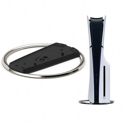 Soporte vertical portátil de metal para P5 PS-5 / PS-5 Slim / PS-5 Pro Versión de disco digital, base antideslizante para la consola de juegos PlayStation 5 Pro