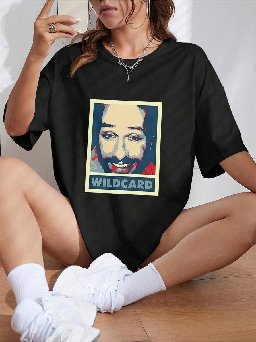 Charlie Kelly Wild Card It's Always Sunny In Philadelphia T Shirt_873_t1 - màu đen - Xem 1