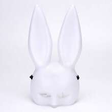 1pc, Adult Luxury Sexy Rabbit Half Mask, Sexy Rabbit Mask, Masquerade Half Face Mask, Suitable For Role Playing - Multicolor - View 6