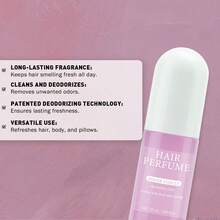 SHEER VIOLET 护发香水 | 持久留香喷雾 | 花香免洗护发喷雾 | 丰盈清爽护发 - 淡紫色 - 查看 3