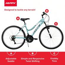 26" Rock Creek Mountain Bike, Fits Riders 5'0"+, Mint, Adult, Women's 18-Speed Shifter Makes Gear Changes Easy On All Terrains. - 清除 - 查看 3