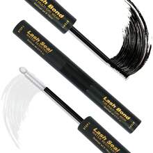 SRCKFIZ 10ml 2-In-1 DIY False Eyelash Glue & Sealant Pen, Waterproof, Quick Drying, Non-Irritating, Natural Finish, Strengthening - Black - View 10