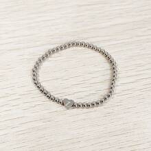 New Classic A-Z Heart Initial Bracelet Women Handmade Bead Bracelet For Women Jewelry Gift