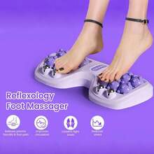 1个足部按摩器 - 足部按摩滚轮，适用于足部按摩，缓解足部疲劳，双脚按摩，舒缓压力，便携式按摩工具，适合家庭和办公室使用 - 彩色 - 查看 7