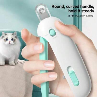 1pc Professional Pet Nail Clipper For Cats And Dogs With Adjustable Hole Spacing, Suitable For Pets Of All Ages, Making Grooming Easy And Effortless