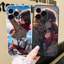 Funda para teléfono para iPhone 16Promax/16Pro/16Plus/16/15Promax/15Pro/15Plus/15/14Promax/14Pro/14Plus/14/13Promax/13Pro/13Mini/13/12Promax/12Pro/12Mini/12/11Promax/11Pro/11 /Xsmax/Xr/X/8P/8/7P/7 Moda Caricatura Anime-L0409 - Blanco antiguo - Ver 6