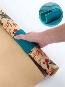 1pc Gift Wrapping Paper Cutter, Sliding Gift Wrapping Paper Cutter, For Party Gift Wrapping, Holiday Paper Cutting, Gift Wrapping Paper Roll, Kraft Paper Cutter Tool, And Easy To Cut Paper, Craft Gift Wrapping Tool, Valentine's Day, Birthday, Christmas, New Year Party Gift Wrapping Paper Cutter