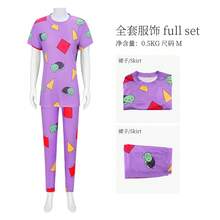 Abito da costume da donna per cosplay, carnevale, spettacolo e decorazione, costume da ruolo