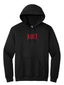 Alpha Omicron Pi Sorority Embroidered Infinity Rose Infinity Rose Hoodie