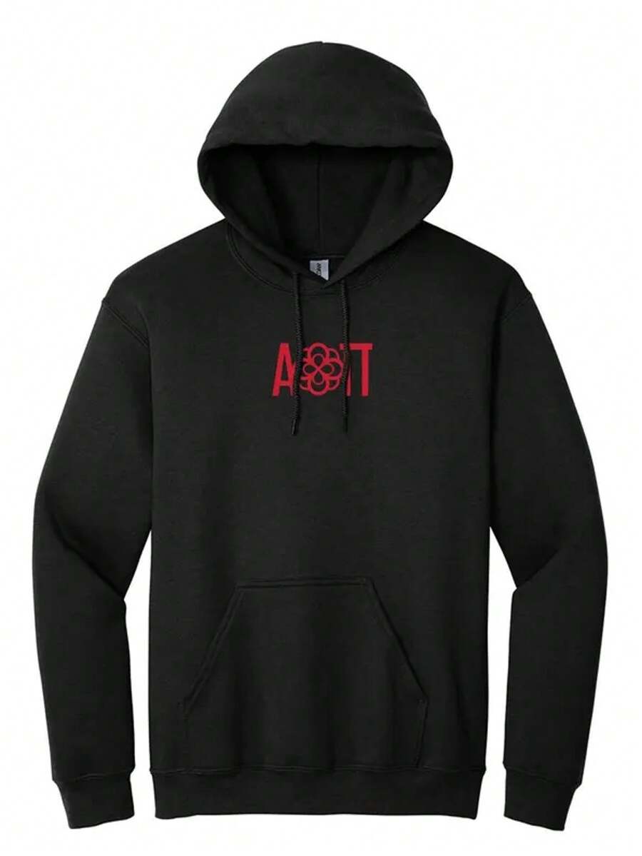 Alpha Omicron Pi Sorority Embroidered Infinity Rose Infinity Rose Hoodie