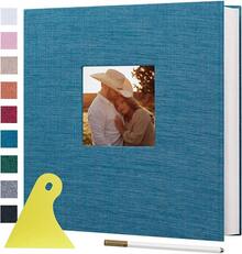 Magnetic Page Photo Albums - Blue 27x28cm - View 2