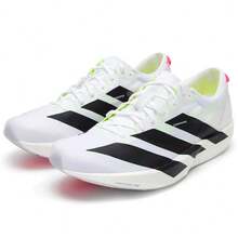 阿迪达斯男士跑步鞋 2026 新款 ADIZERO ADIOS 9 稳定缓震竞赛马拉松跑鞋 IF9419 - 白色 - 查看 8