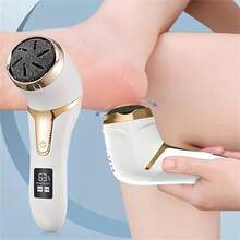10 In 1 Electric Pedicure Tools Foot Care File Leg Heels Remove Hard Cracked Dead Skin Callus Remover Feet Foot Files Clean Care Machine 1500mAh - White - View 3