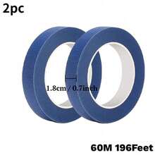 APORNI 优质画家胶带、蓝色胶带、遮蔽胶带、油漆胶带，多用途，绘画、画家、DIY 工艺品艺术装饰标签，无残留，易去除 - 藏蓝色 - 查看 11