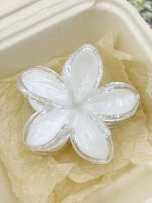 1pc/3pcs Iridescent Daisy Flower Claw Clips, Ombre Hair Clips, Fashion Hair Claw Suitable For Beach Vacation, Photo Shooting, Daily Wear Hair Accessories Autumn Accessories Fall Hair Clutch Winter Accessories