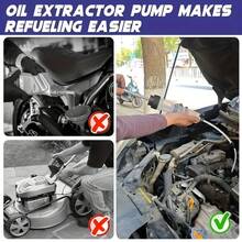 أداة تغيير الزيت ذات الحقنة، جهاز شفط وملء الزيت، مبدأ مضخة الشفط، زيت المحرك وسائل الفرامل، أداة تغيير الزيت ذات الاستخدام المزدوج