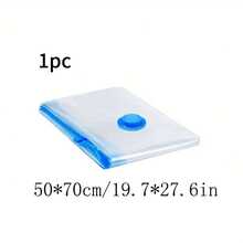 15/10/5/1pcs Reusable Vacuum Storage Bags, Travel Organizer Bags, Clothes Space Saver Bags For Coats, Shirts, Blankets, Pants, Home, Dorm, Closet, Bedroom, Bathroom, Travel Accessories, Back To School, Thick With Double Zipper Seal And Built-In Hand Pump Design, No Extra Tool Needed, Highly Airtight And Reusable, Save Up To 85% Storage Space For Efficient Space Utilization