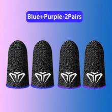 Colorful Mixed Finger Sleeves, Fingertip Gloves For Gamers, Thumb Sleeve For Mobile Games, Sweat-Proof, Breathable, Seamless Touch Screen, Comfortable And Precise To Enhance Your Gaming Experience - Multicolor - View 11