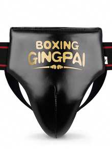 GINGPAI Pantalon de protection de l'aine pour boxe de jeunes, équipement de protection pour arts martiaux pour la boxe, le kickboxing, le taekwondo, le football, le muay thaï - Multicolore - Voir 27
