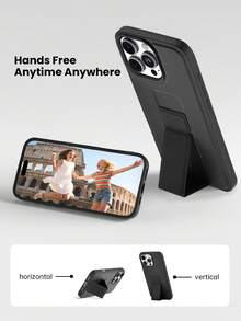 Compatible With 17/17 Air/17 Pro/17 Pro Max Phone Case With Holder, Suitable For IP11/IP13 Phone Case With Holder, Cool Apple 16 Pro Max Foldable Holder Phone Case, Shockproof Phone Case, Galaxy S25 FE Fashion Holder Phone Case, Galaxy A17/A07/A56/A16/A55 Phone Accessories, Hybrid 16/16e Phone Case, Redmi 15C Phone Case